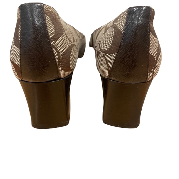 COACH Julia Signature Monogram Loafers - Picture 5 of 9